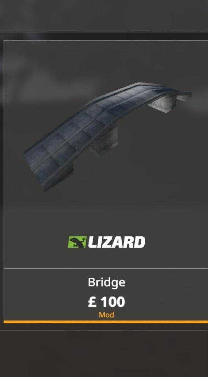 FS19 – Placeable Bridge V1.1