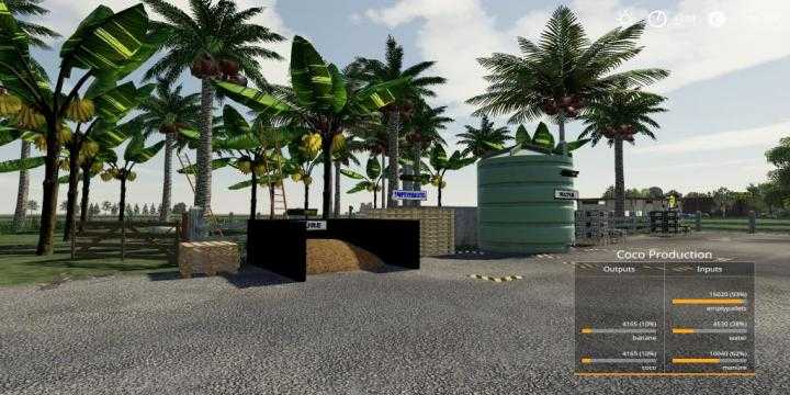 FS19 – Placeable Coco Banane Production V1