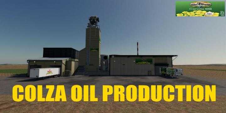 FS19 – Placeable Colza Oil Production V1