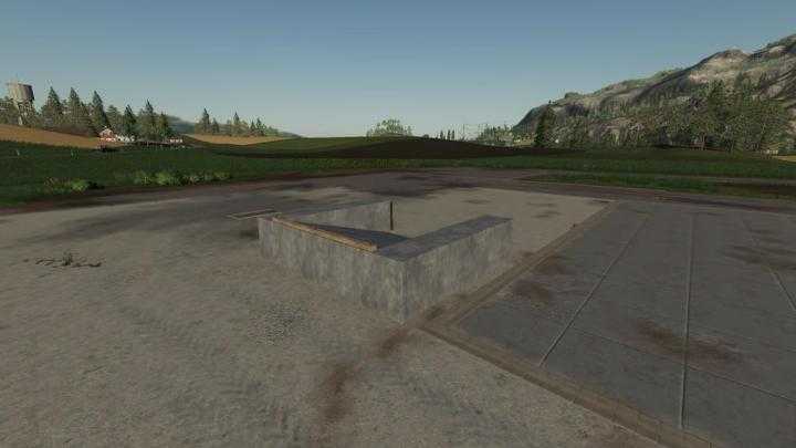 FS19 – Placeable Concrete Ramp V1