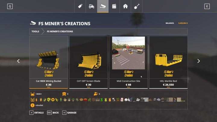 FS19 – Placeable Construction Site Medium Size V1