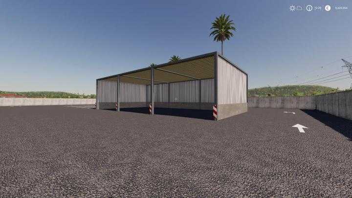 FS19 – Placeable Construction Site Medium Size V1