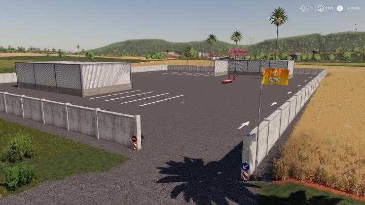 FS19 – Placeable Construction Site Medium Size V1