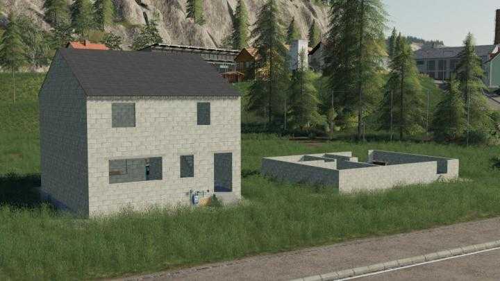 FS19 – Placeable Constructions Houses V1