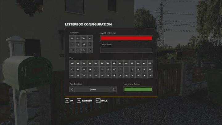 FS19 – Placeable Customisable Letterboxes And Signs V1