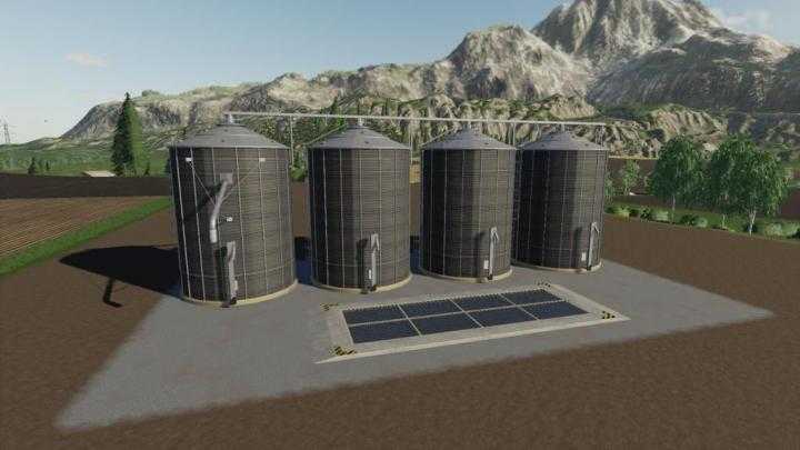 FS19 – Placeable Farm Silo V1