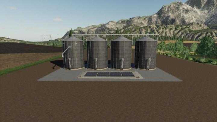 FS19 – Placeable Farm Silo V1