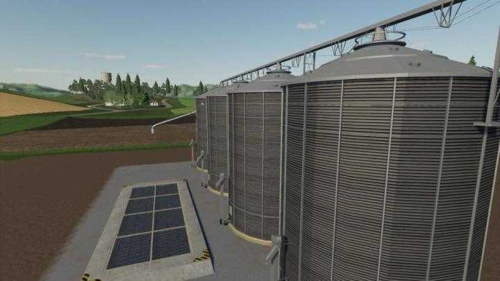 FS19 – Placeable Farm Silo V1