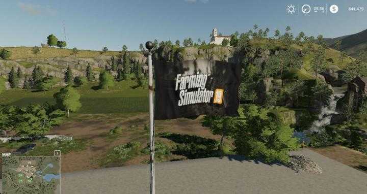 FS19 – Placeable Flag