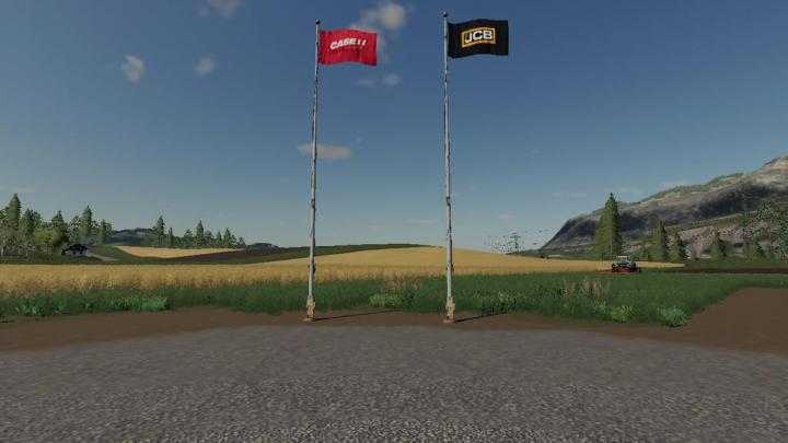 FS19 – Placeable Flags V1