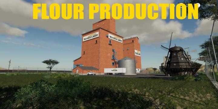 FS19 – Placeable Flour Production V1