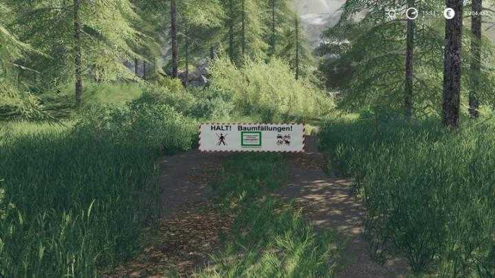 FS19 – Placeable Forest Barrier Banners V1