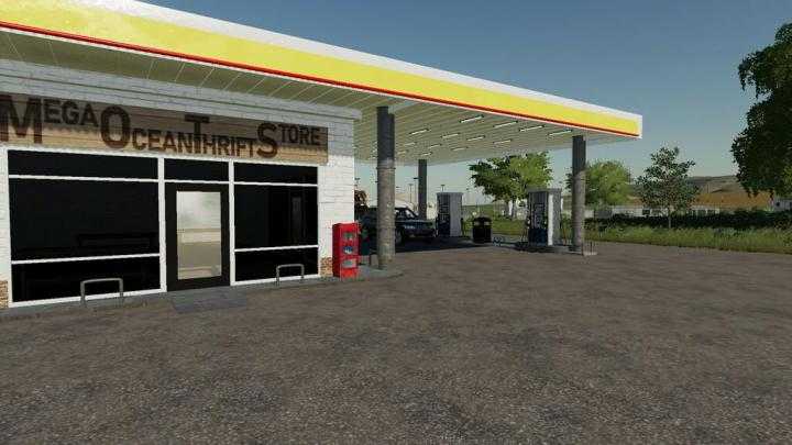 FS19 – Placeable Fuel Station V1