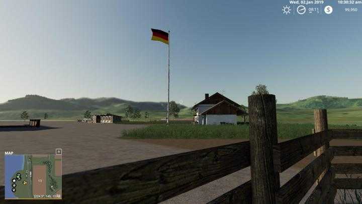 FS19 – Placeable Germany Flag V1