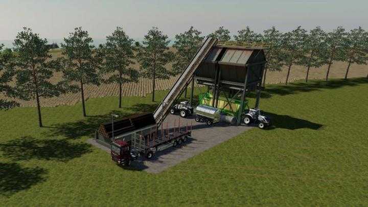 FS19 – Placeable Global Company Wood Chipper V1