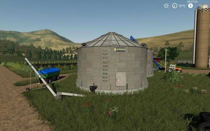 FS19 – Placeable Grain Silo System V1.1