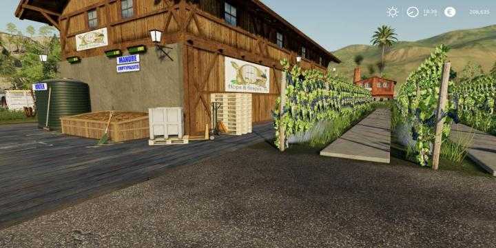 FS19 – Placeable Grape Production Final Extended