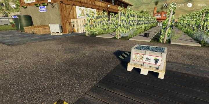 FS19 – Placeable Grape Production Final Extended