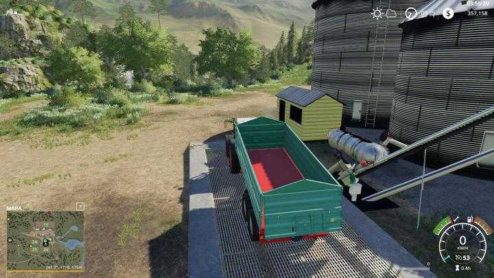 FS19 – Placeable Harvestore Grain Silo V1