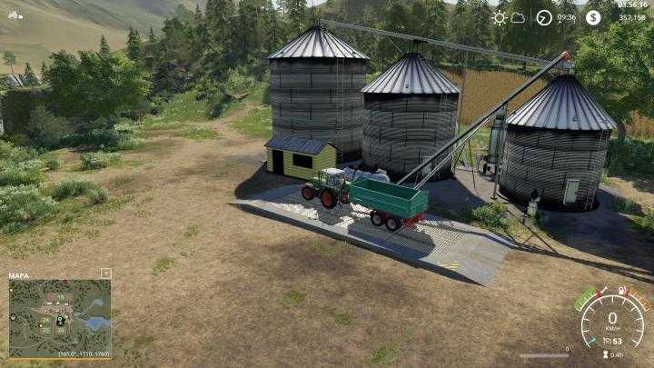 FS19 – Placeable Harvestore Grain Silo V1