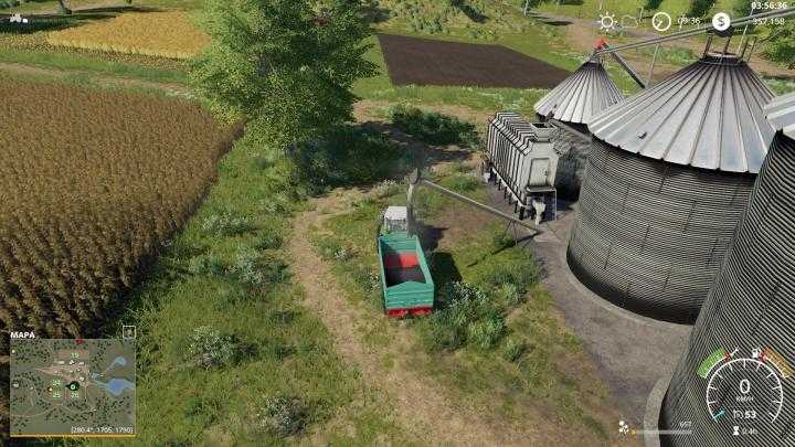 FS19 – Placeable Harvestore Grain Silo V1