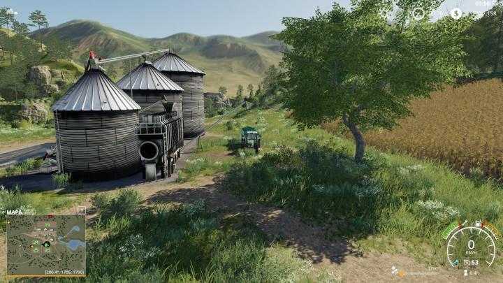 FS19 – Placeable Harvestore Grain Silo V1