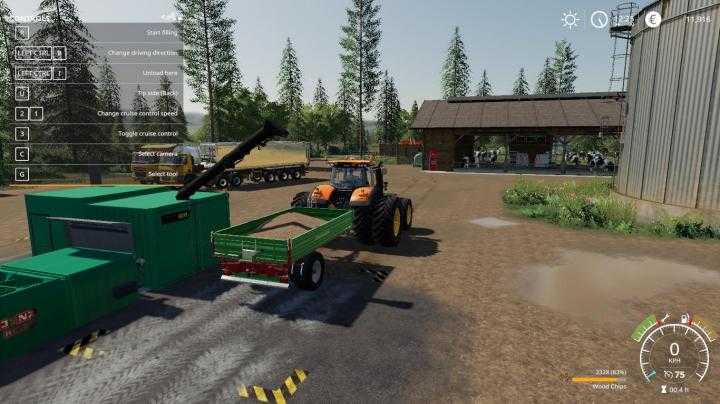 FS19 – Placeable Jenz Global Company Wood Chipper