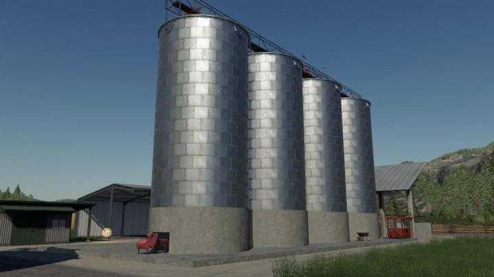 Placeable KS67 Grain Silo V1.0 FS19