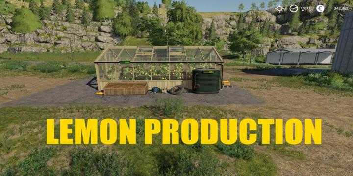 FS19 – Placeable Lemon Production V1