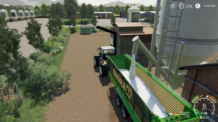 FS19 – Placeable Lime Production With Level Indicators V1