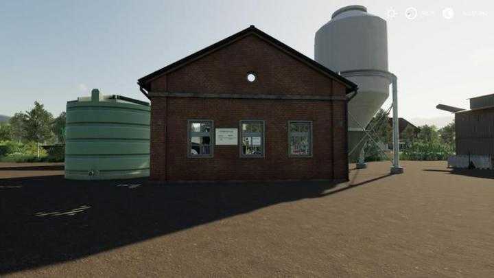 FS19 – Placeable Lime Production With Level Indicators V1