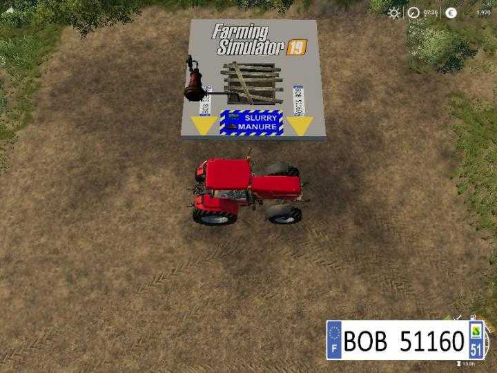 FS19 – Placeable Manure V1.5