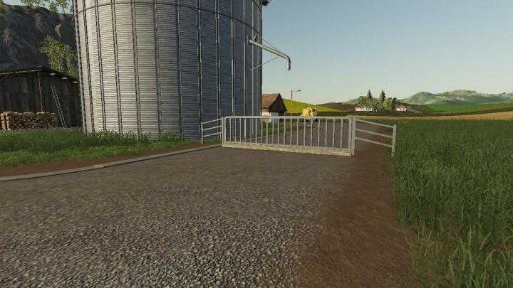 FS19 – Placeable Metal Gate V1