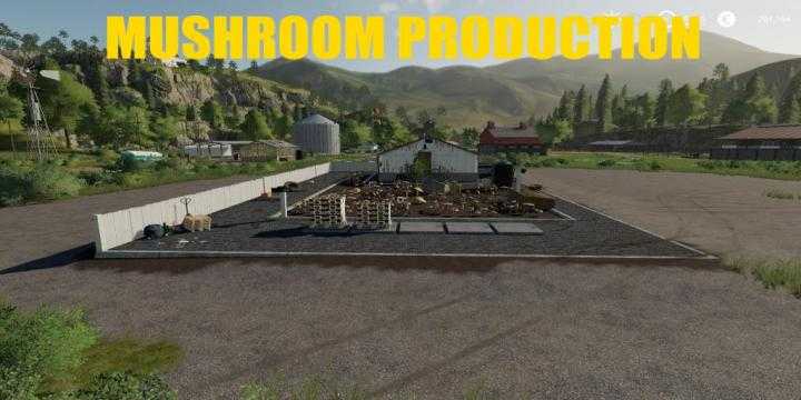 FS19 – Placeable Mushroom Production V1