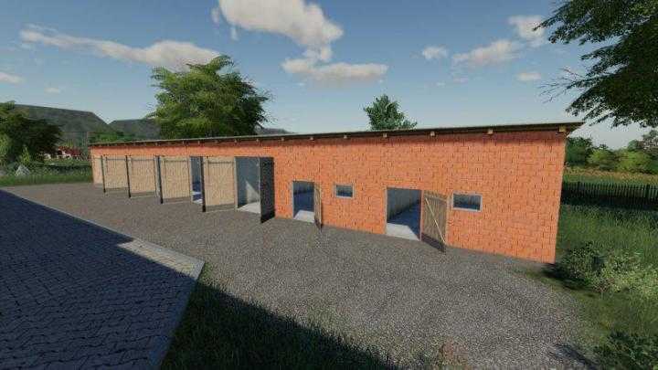 FS19 – Placeable Polski Garage V1