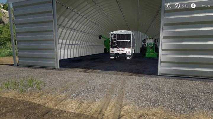 FS19 – Placeable Quonset Shed V1