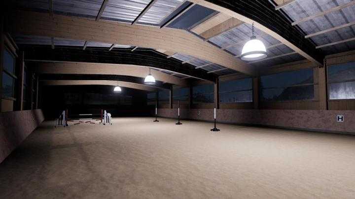 FS19 – Placeable Riding Hall V1