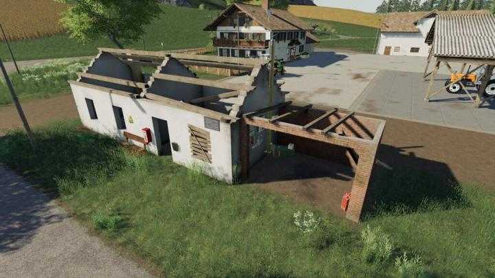FS19 – Placeable Ruins House Pack V1