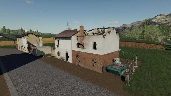 FS19 – Placeable Ruins House Pack V1