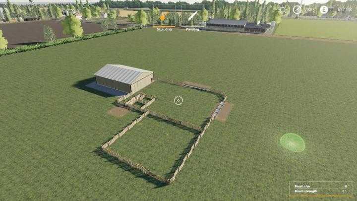 FS19 – Placeable Sheep Fold V1