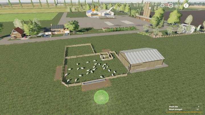 FS19 – Placeable Sheep Fold V1