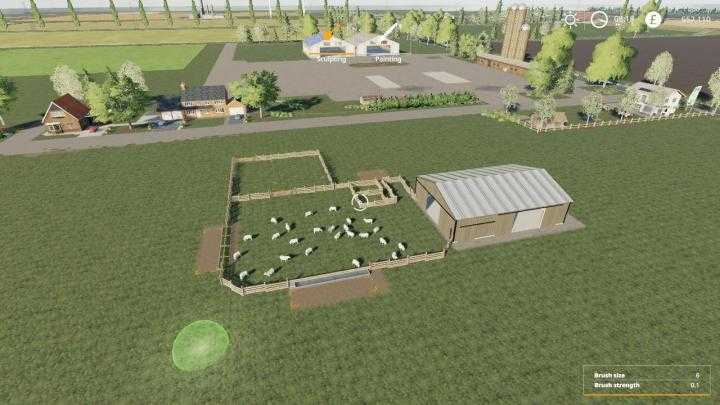 FS19 – Placeable Sheep Fold V1