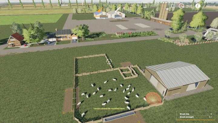 FS19 – Placeable Sheep Fold V1