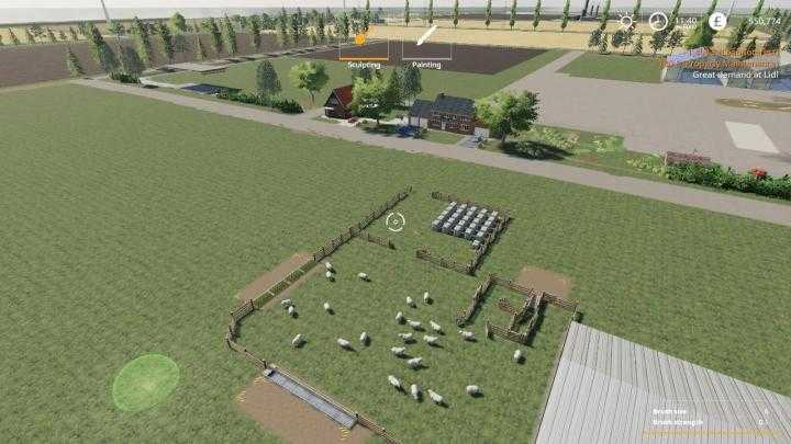 FS19 – Placeable Sheep Fold V1