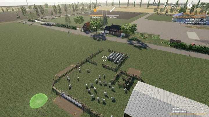 FS19 – Placeable Sheep Fold V1