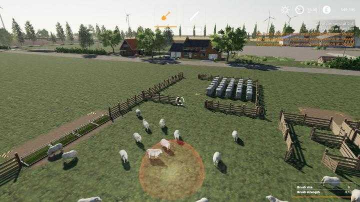 FS19 – Placeable Sheep Fold V1