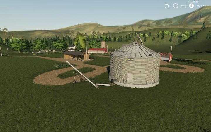 FS19 – Placeable Single Grain Silo V1