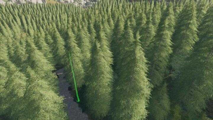 FS19 – Placeable Skidtrail Trees V1