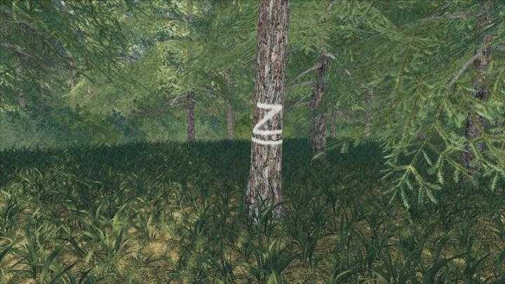 FS19 – Placeable Skidtrail Trees V1