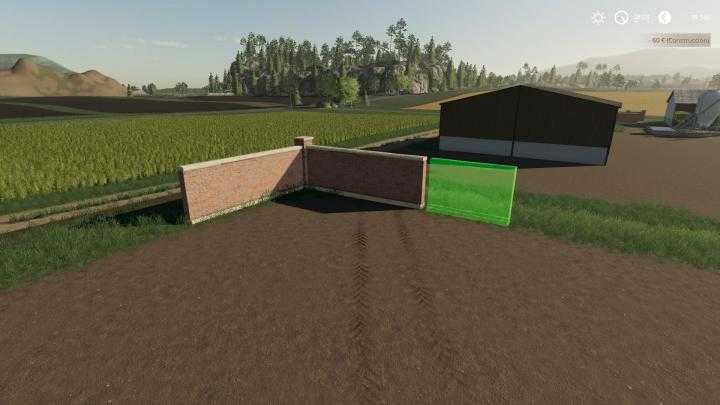 FS19 – Placeable Stonewalls V1